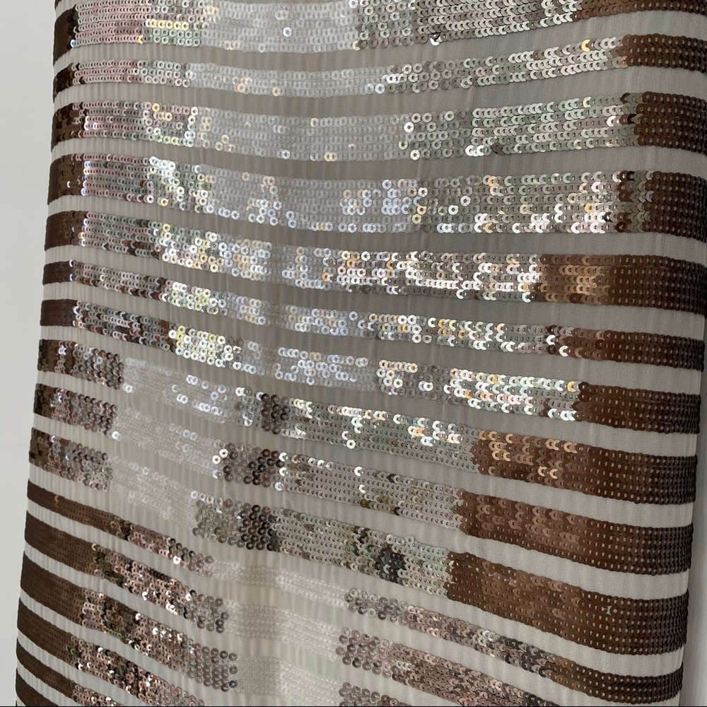 BCBGMaxazria Amarel Sequined Maxi Dress - Picture 4 of 10